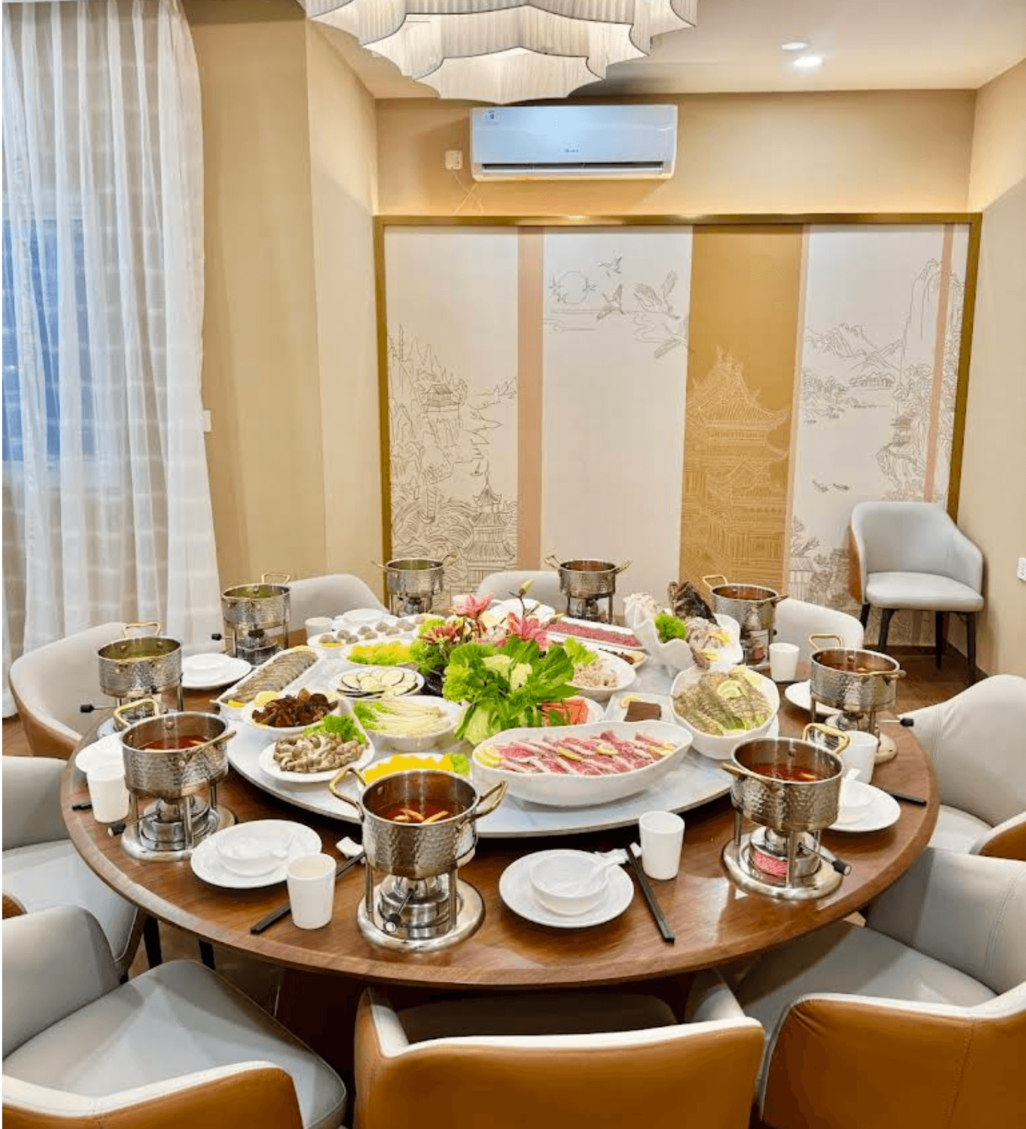 Private room at Chef Mao